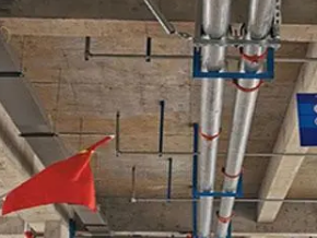 麟游管廊支架的安装方法