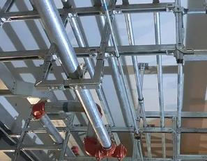 麟游成品支架分享抗震支吊架的施工管理要点